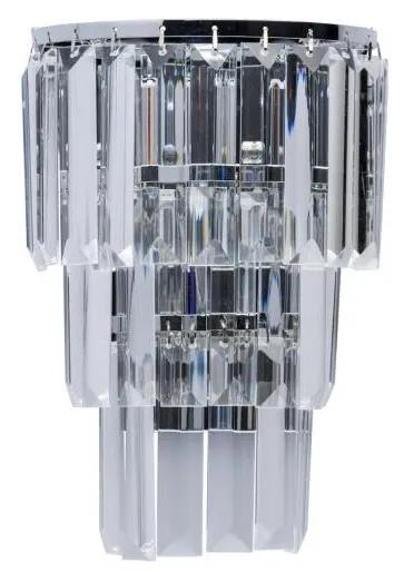 MW-LIGHT MW-LIGHT - Kristály fali lámpa CRYSTAL 1xE14/60W/230V MW0344