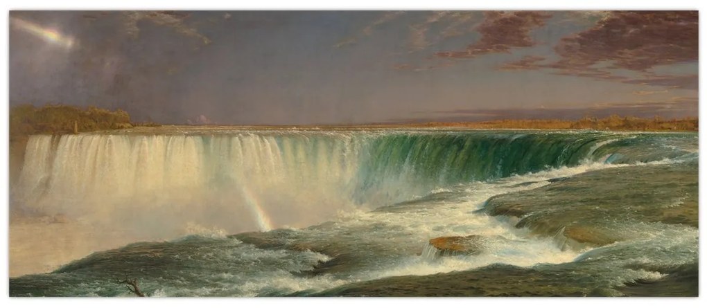 Kép - Frederic Edwin Church, Niagara, reprodukciók (120x50 cm)