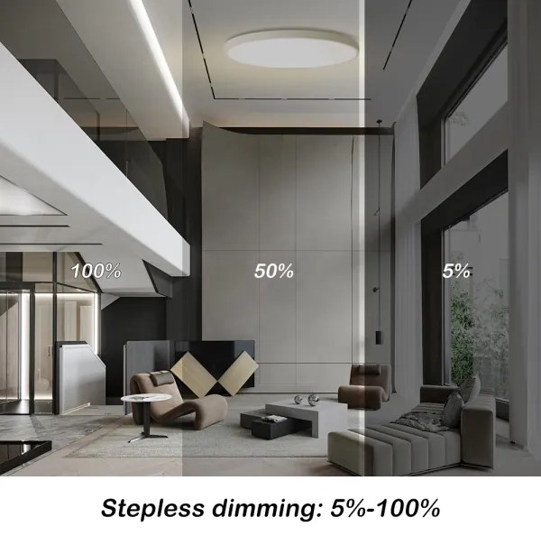BRILAGI - dimmelhető POOL SMART LED/180W/230V átmérő 120 cm Wi‑Fi Tuya, fehér, távirányítóval
