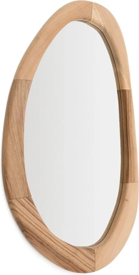 Fali tükör tömörfa kerettel 60x107 cm Selem – Kave Home