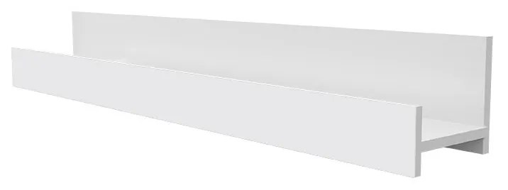 Fali polc Anrik AR17 (fehér + fényes fehér) . 1104491
