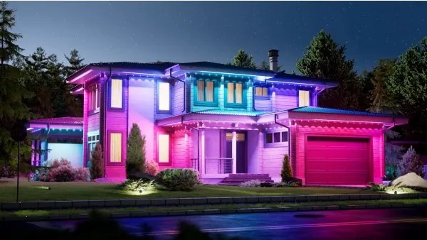 Nanoleaf N7401E00-5POL - LED RGBCW bővítő szalag 72W/230V 5m 2200-6500K IP67 Wi-Fi