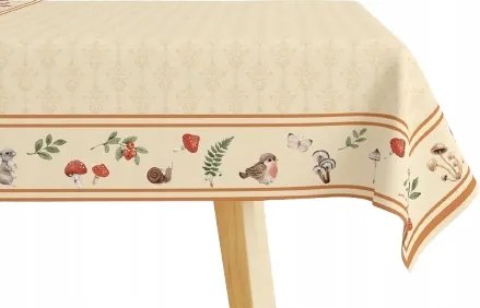 Abrosz 132 x 182cm poliészter természet minta