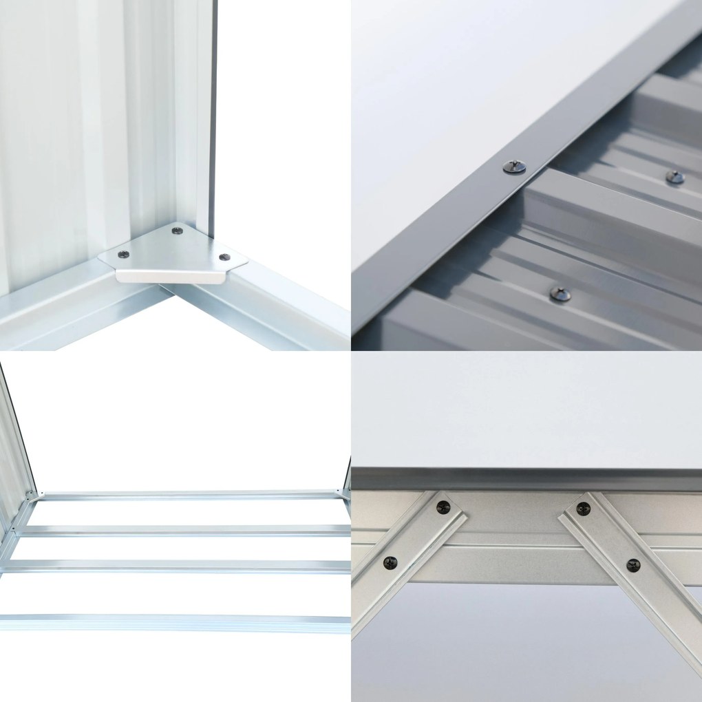 Furnigo Fatároló 154x163x89 cm - antracit