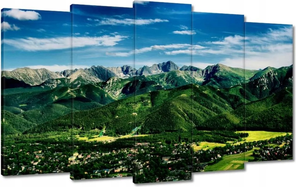 Festmények 100x60 Tájkép Tátra Lengyel hegyek