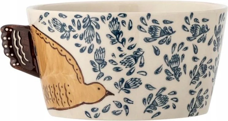 Bloomingville Hezha Tál 460 ml Madár Világos