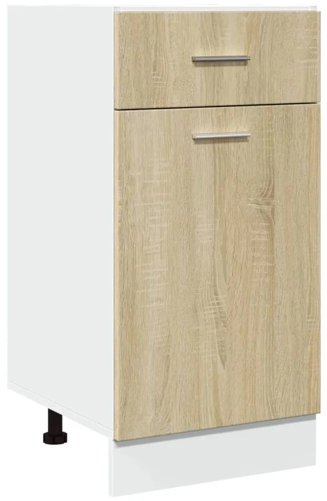 “Lyon” 7 részes sonoma tölgy színű konyhaszekrény garnitúra