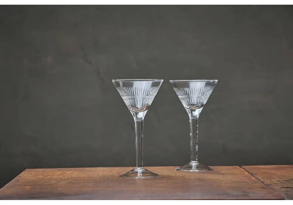 Mila 4 db koktélpohár újrahasznosított üvegből - Nkuku