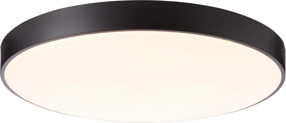 BRILLIANT HK17795S76 SLIMLINE Kerek Mennyezeti Lámpa Fehér, Fekete LED IP20