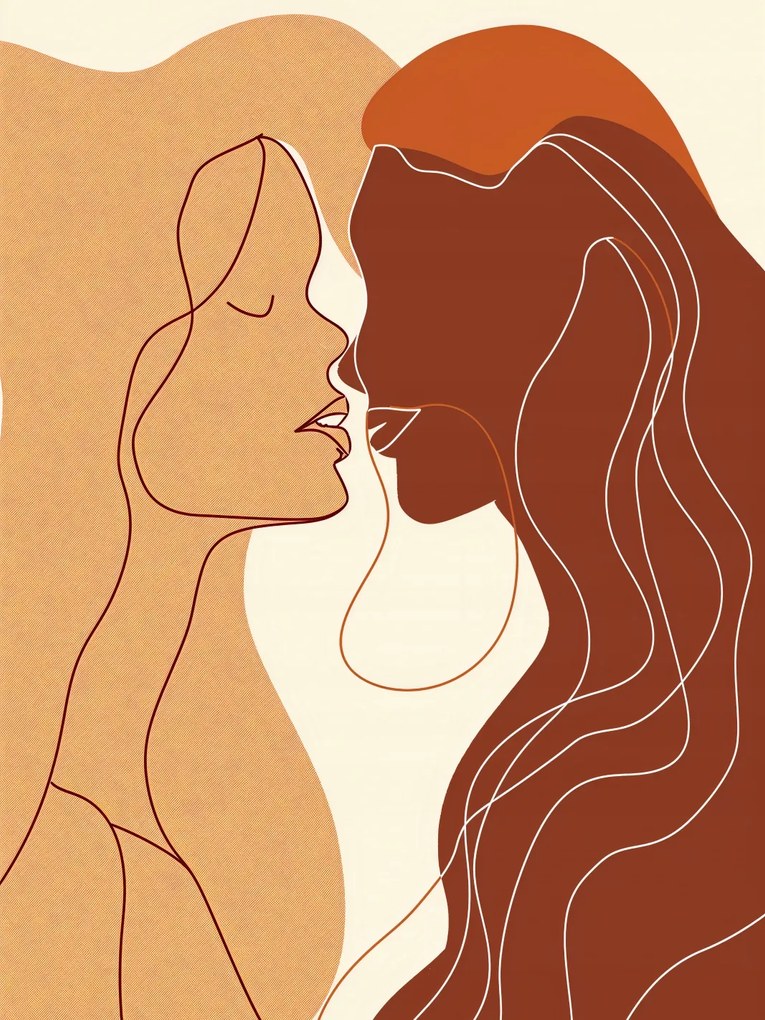 Poszter 75x100cm Érzékiség Szintetez