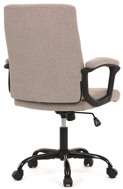 Irodai szék hintamechanikával, barna szövetkárpittal. KA-Y391 CRM2