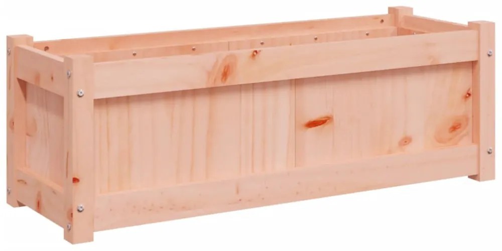 tömör duglászfenyő kerti virágláda 90x31x31 cm