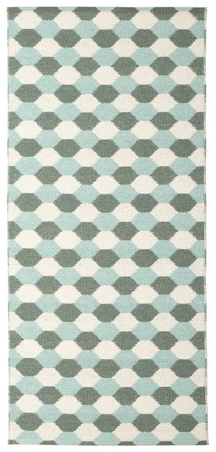 Zöld-türkiz kültéri-beltéri futószőnyeg 70x160 cm Dana Army – Pappelina