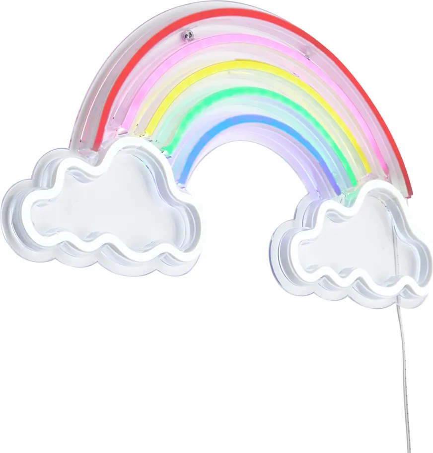 Neon fali lámpa többszínű LED-del - Rainbow