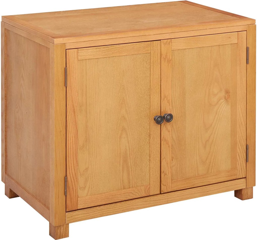 vidaXL Cabinet tárolóval ajtóval Barna 78 x 50 x 70 cm Faanyag