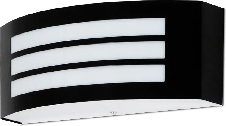 Kültéri Fali Lámpa Kerti Homlokzati Lámpa E27 Fekete