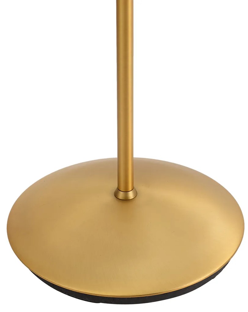 Modern állólámpa bronz LED-del, 3 lépésben dimmelhető, újratölthető - Waldorf