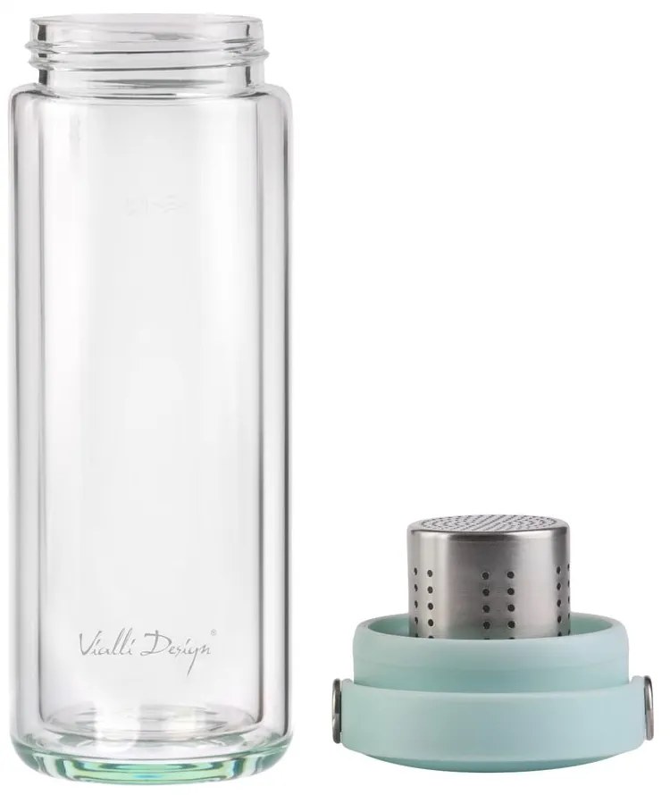 Mentazöld üveg ivópalack 350 ml Fuori – Vialli Design
