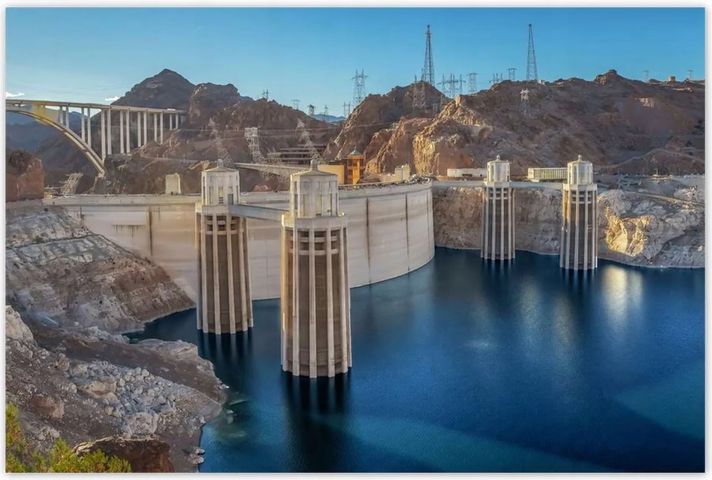 Poszterek 120x80 Gát Tájkép