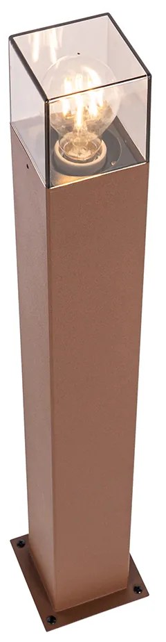 Ipari kültéri állólámpa rozsdabarna 70 cm IP44 - Denmark
