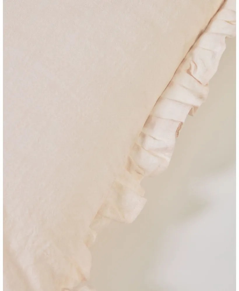 Lenkeverék párnahuzat 45x45 cm Nacha – Kave Home