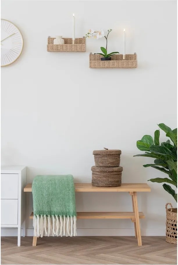 Natúr színű polc készlet 2 db-os 10 cm Treviso – House Nordic