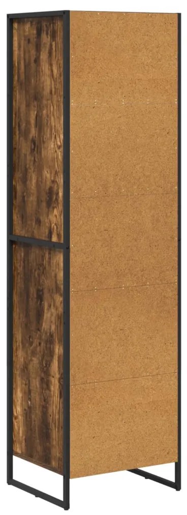 Könyvespolc fiókkal Füstös tölgy 43 x 36 x 150,5 cm Faanyag