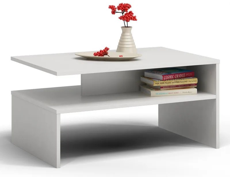 Leon III NEW Dohányzóasztal Fehér N