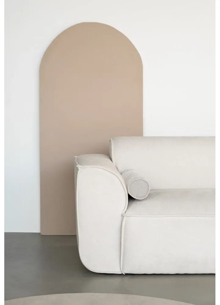 Krémszínű sarokkanapé (jobb oldali) Flex Felix – Miuform