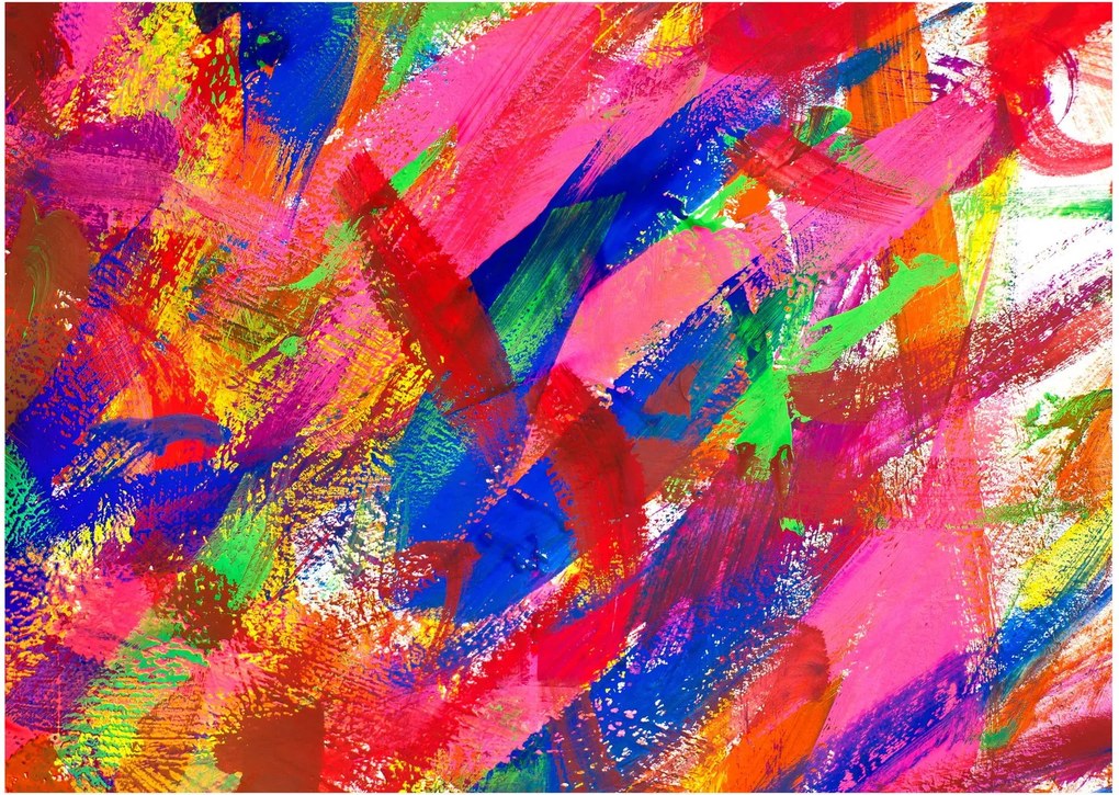 Kép - Színes absztrakció (70x50 cm)