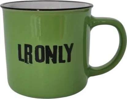Kerámia bögre Lr Only zöld űrtartalom 320 ml