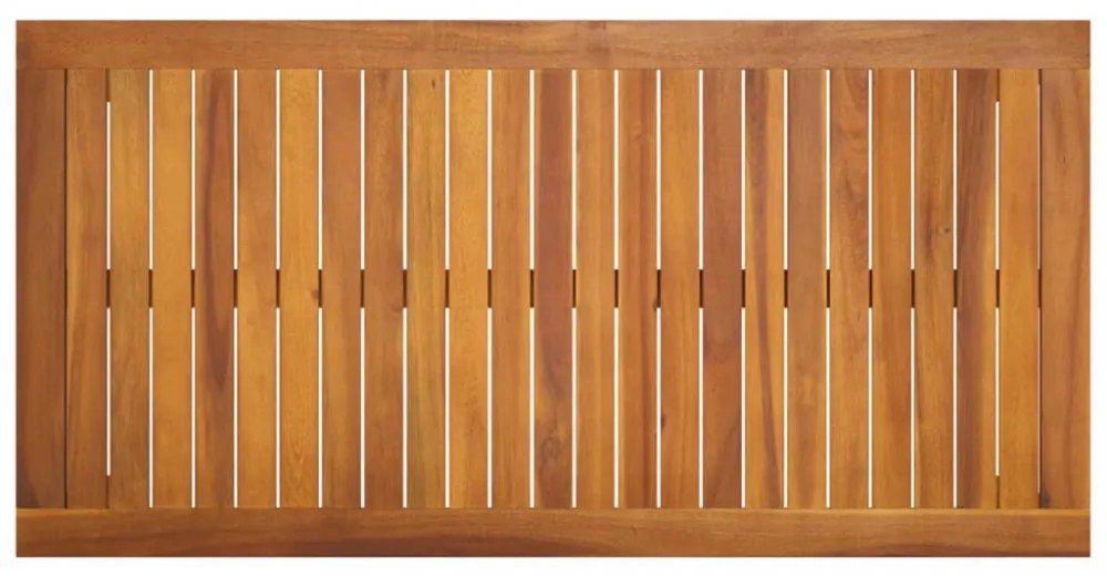 tömör akácfa kerti asztal 110 x 55 x 67 cm