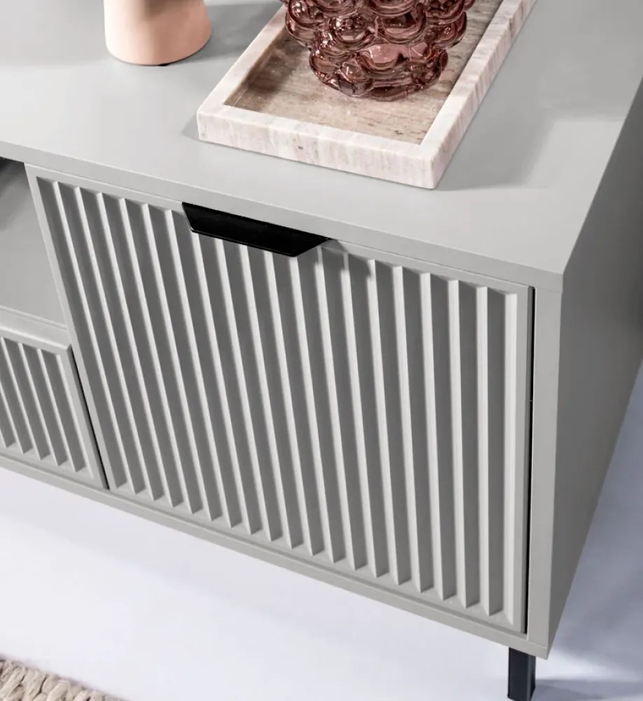 TV asztal, kasmír krémszín, STYLE LS 4