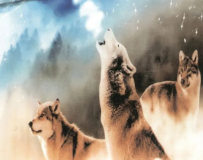 Agynemű GERDA WOLVES 140X200 cm