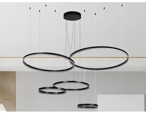 LED Dimmelhető csillár zsinóron LED/220W/230V 3000-6500K + távirányítás