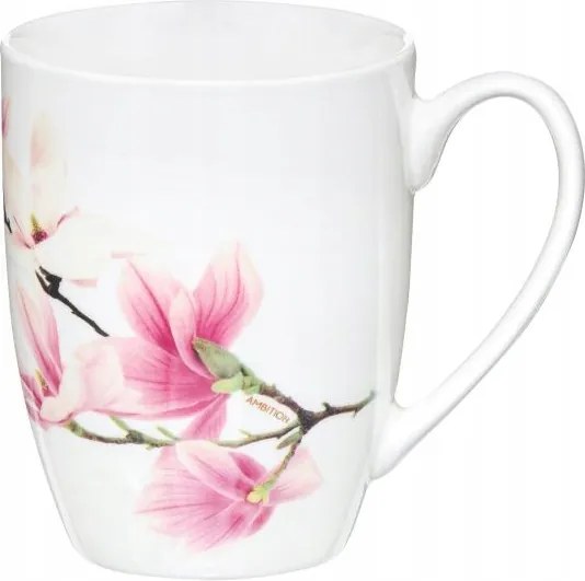 Porcelán bögre Virágok Magnólia 370ml Ambition