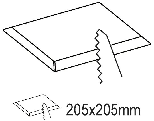 Eglo 99189 - LED beépíthető lámpatest FUEVA 5 LED/16,5W/230V