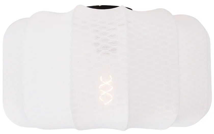 Japandi mennyezeti lámpa fehér 40 cm - Madleine