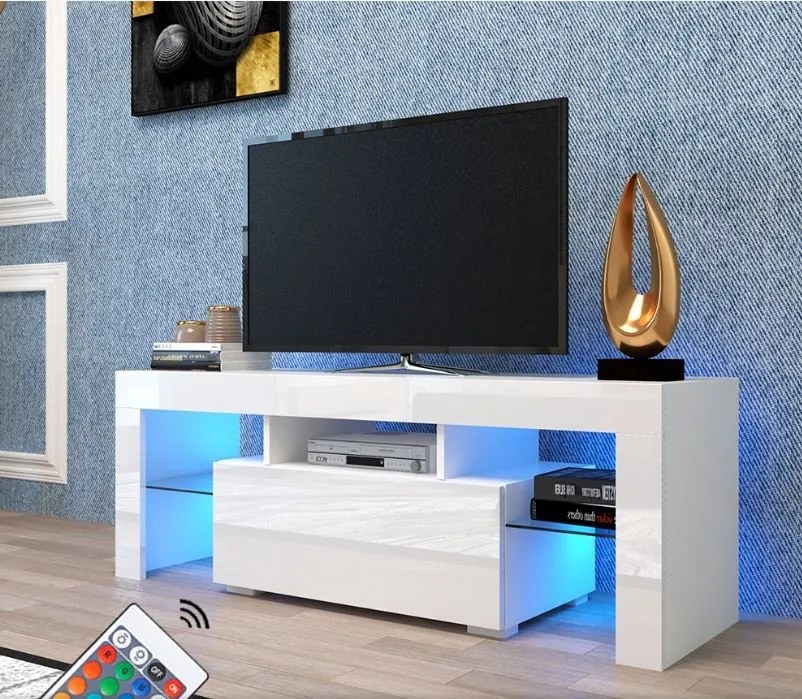 BigHome TV tartó állvány LED világítással, V1