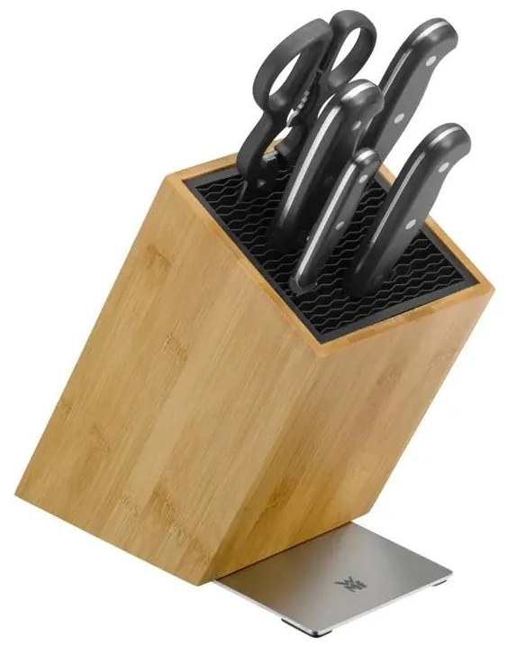 WMF - SPITZENKLASSE PLUS 6 darabos konyhakéskészlet késtartóval