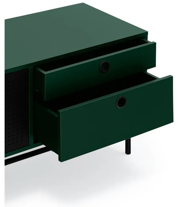 Punto fekete-zöld TV-állvány - Teulat