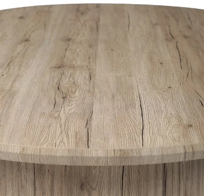 Étkezőasztal 200×100 cm, MDF, San Remo Tölgy. HT-W1578 SRE