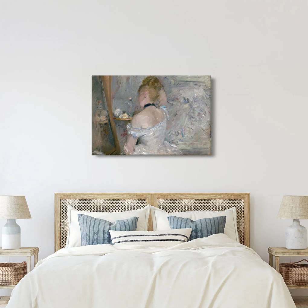 Kép - Berthe Morisot, Woman at Her Toilette, reprodukciók (90x60 cm)