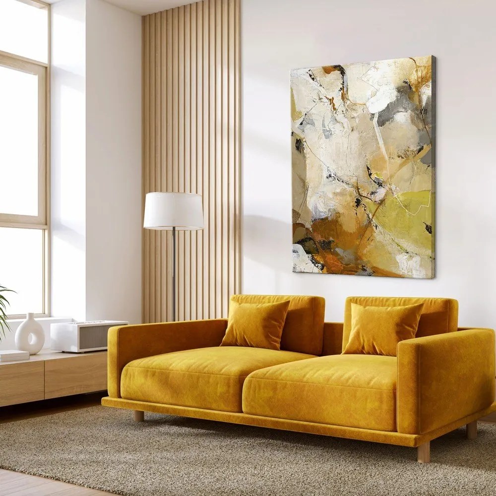 Nyomtatott vászon kép kézzel festett részletekkel 90x118 cm Everlast – Malerifabrikken