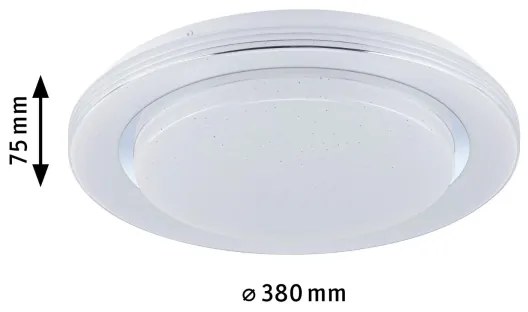 Paulmann 70546 - LED RGBW/22W Dimmelhető mennyezeti lámpa RAINBOW 230V + távirányító