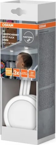 Osram - 3 darabos készlet LED alá szerelhető lámpa UNDERCABINET LED/3W/230V 3000K fehér