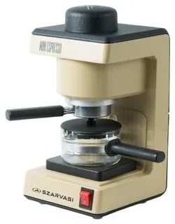 Szarvasi MINI ESPRESSO (SZV-612/3) kávéfőző, 800 W, drapp színű, őrölt kávé főzésére, 3,04 bar nyomás, max. 6 személy részére