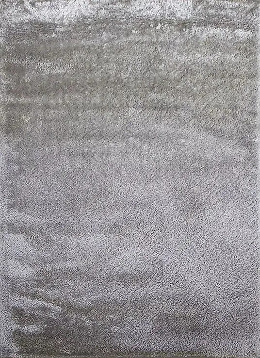 Szőnyeg 160x220 Shaggy Puha Szürke Hosszú Haj