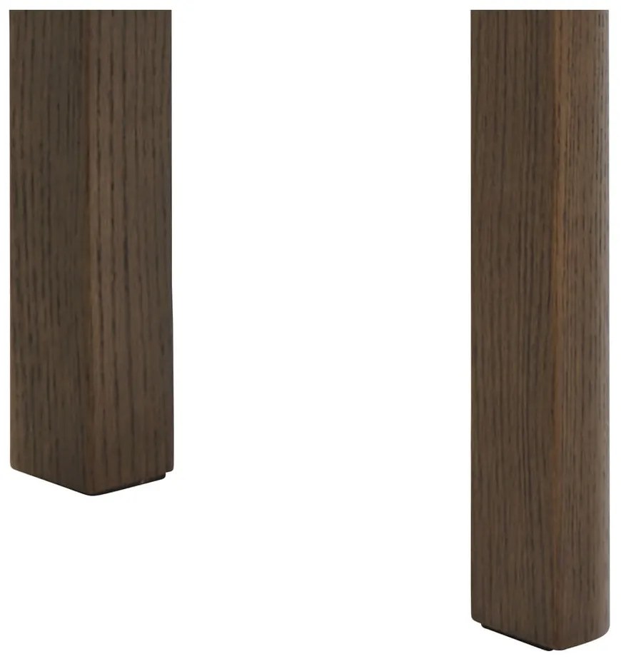 Bézs-sötétbarna konzolasztal kerámia asztallappal 40x100 cm Southampton – Actona