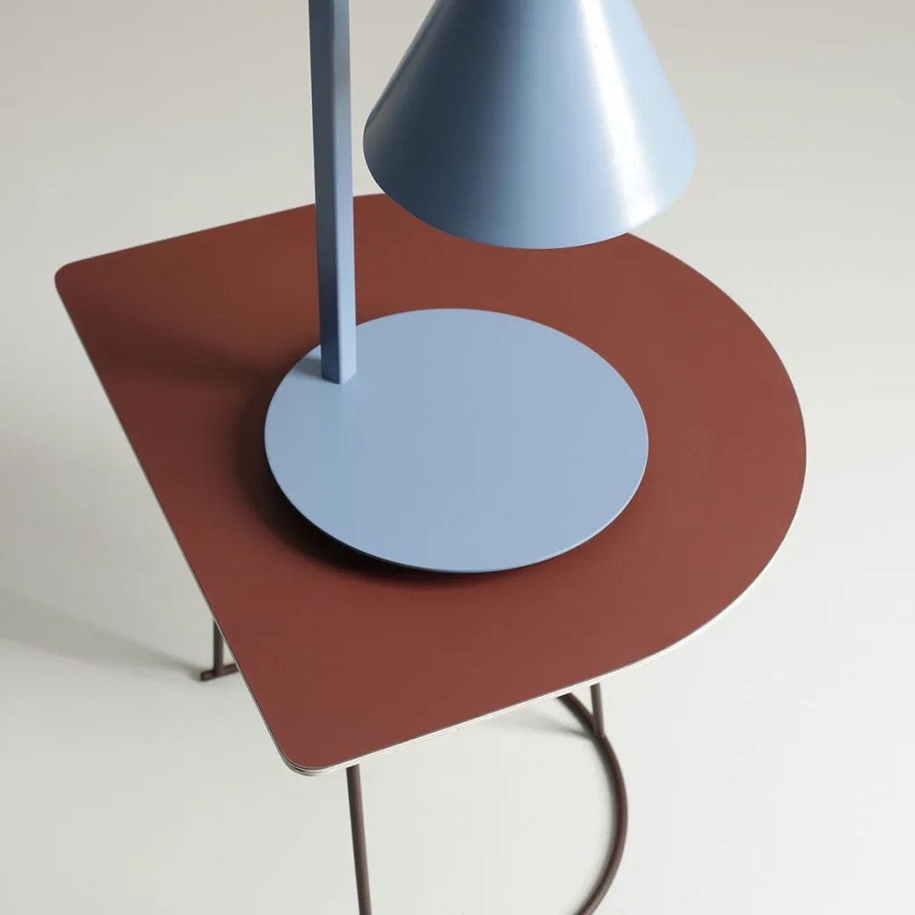 Aldex FORM DUSTY BLUE 1108B16 Asztali lámpa 1x60W/E14 IP20